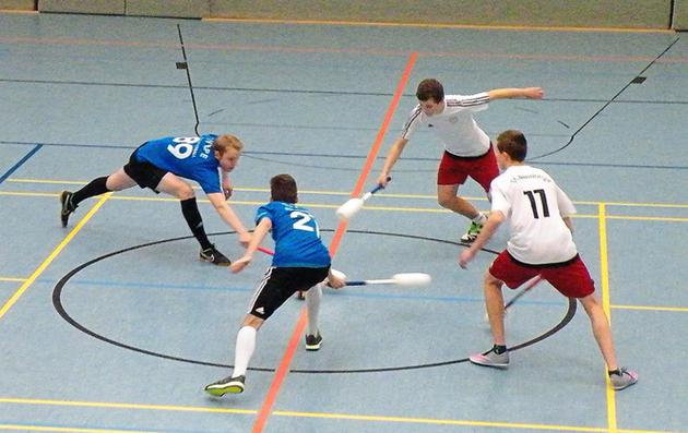 Der TV Epe richtete ein Turnier der Bouncerball-Liga aus und belegte selbst den dritten Platz.