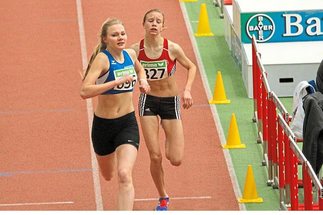Pauline Meyer setzte sich im Endspurt knapp durch und verteidigte ihren Titel.