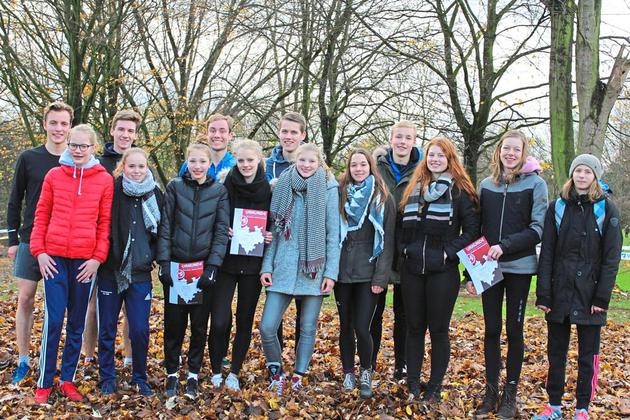 Die Eper Crossläufer waren nach den Westfälischen Meisterschaften zufrieden mit ihren Resultaten.