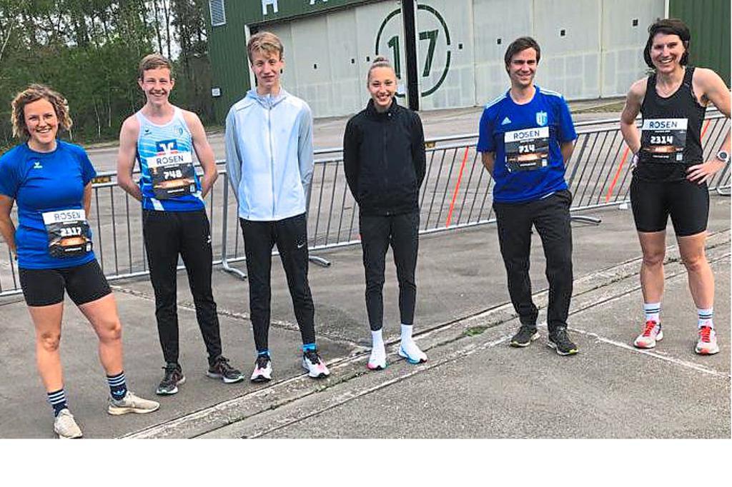 Eper Teilnehmer (v.l.): Jana Wittland, Justus Overkamp, Jan Friedrich Büscher, Fabiane Meyer. Michael Steinmann und Anne Buscholl