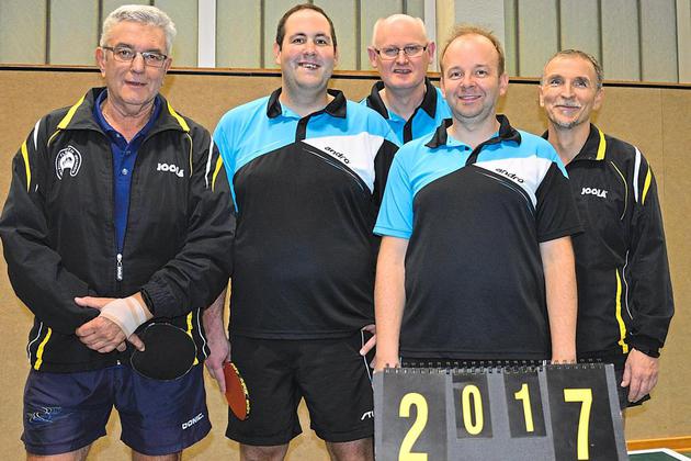 Tischtennis | 2. Kreisklasse: TV Epes Reserve ist Herbstmeister