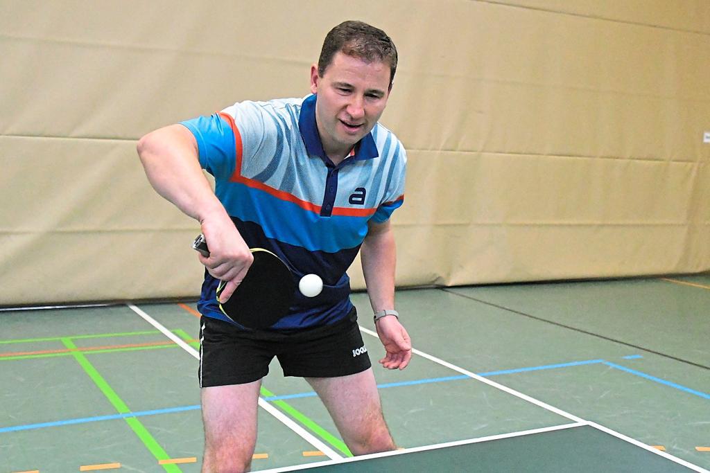 Markus Brinker gewann im Einzel und Doppel.