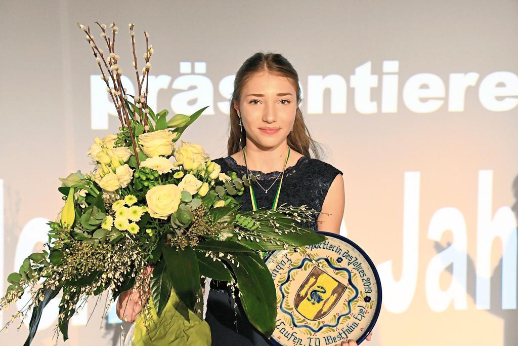 Gronaus Sportlerin des Jahres 2019: Fabiane Meyer vom TV Westfalia Epe.